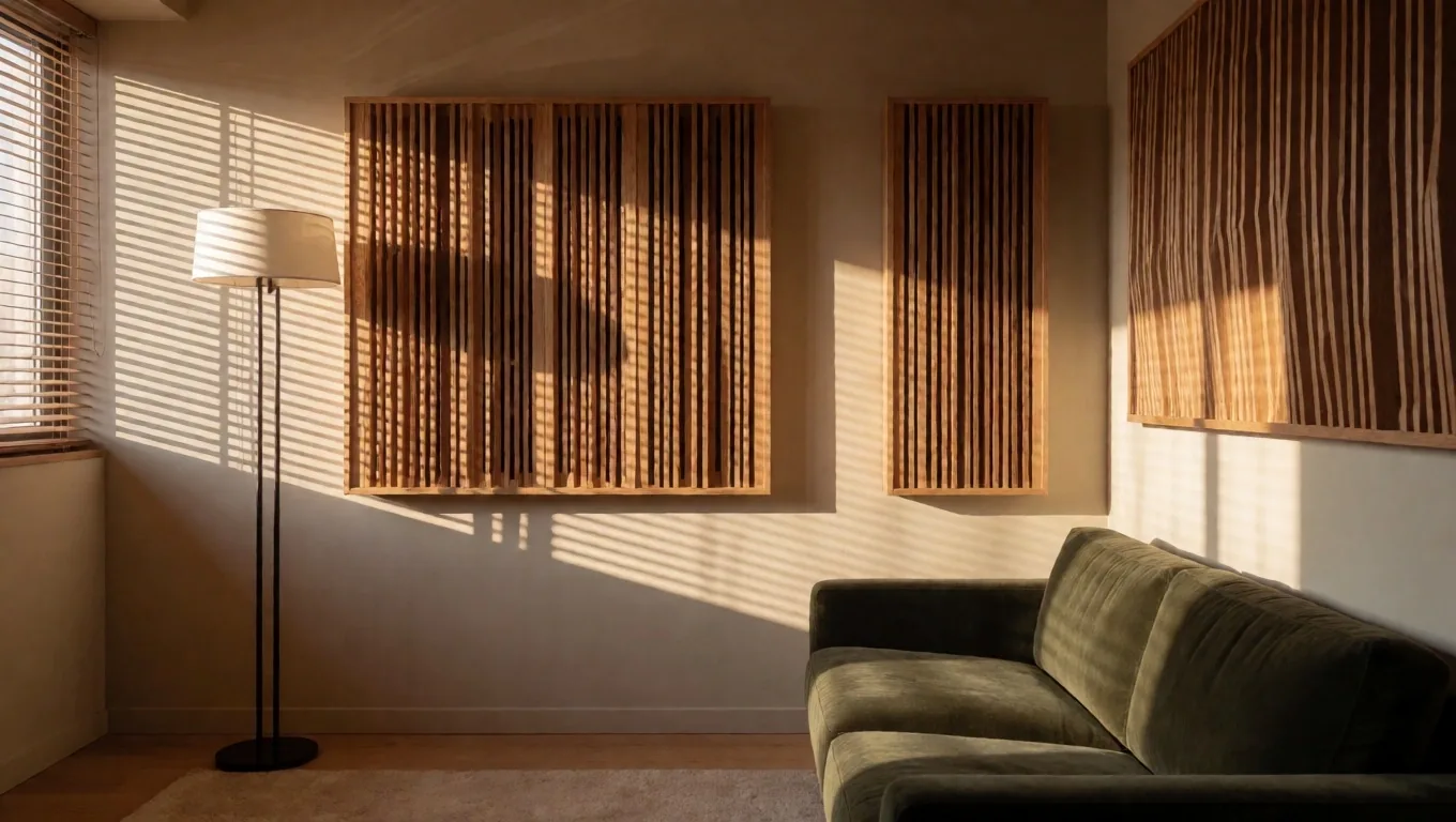 Estudio de grabación de PodSync en Madrid con luz de tarde entrando por la ventana